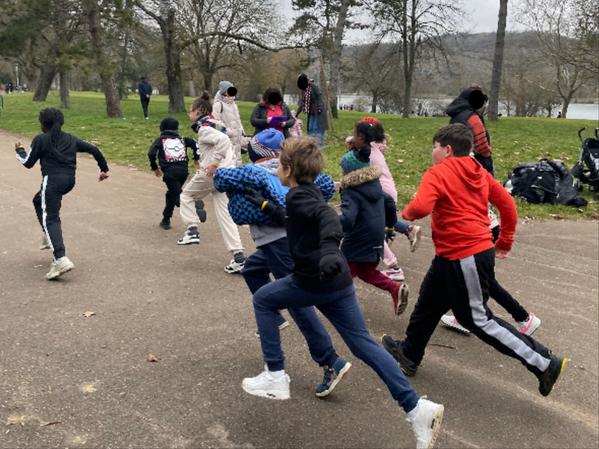 Défi distance des élèves de primaire de la Fontaine d’Ouche
